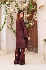 Gulkar By Abeera Stitched 2 Piece Printed Poly Lawn Collection'2025-GK-01
