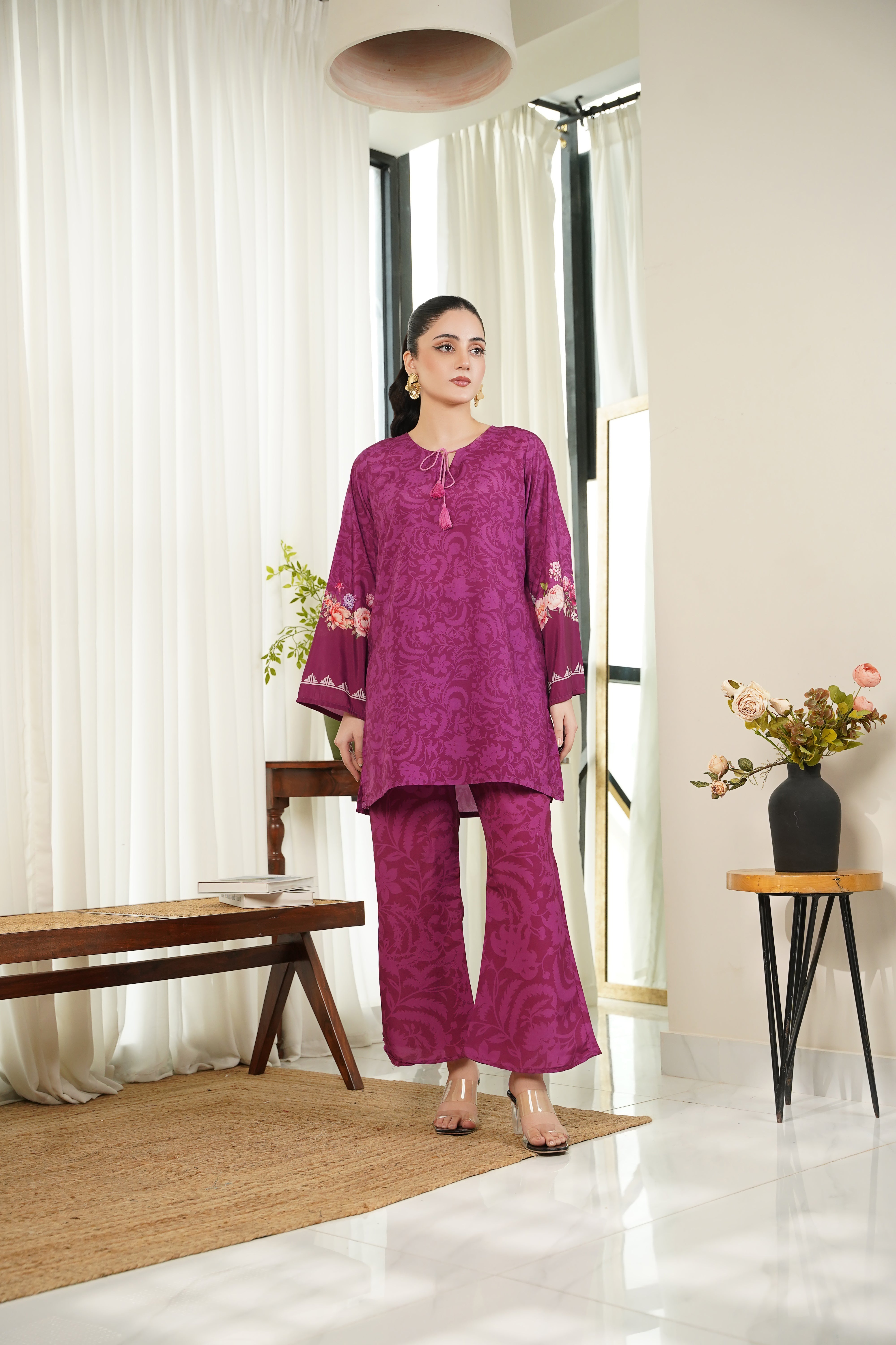 Dhaga Stitched 2 Piece Poly Cambric Collection'2025-Bridgette