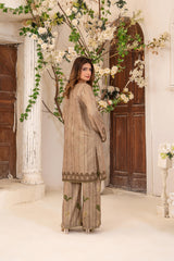 Gulkar By Abeera Stitched 2 Piece Printed Poly Lawn Collection'2025-GK-03