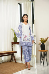 Dhaga Stitched 2 Piece Crepe Collection'2025-Enid