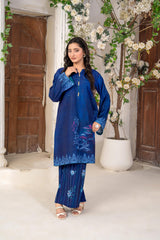 Gulkar By Abeera Stitched 2 Piece Printed Poly Lawn Collection'2025-GK-06