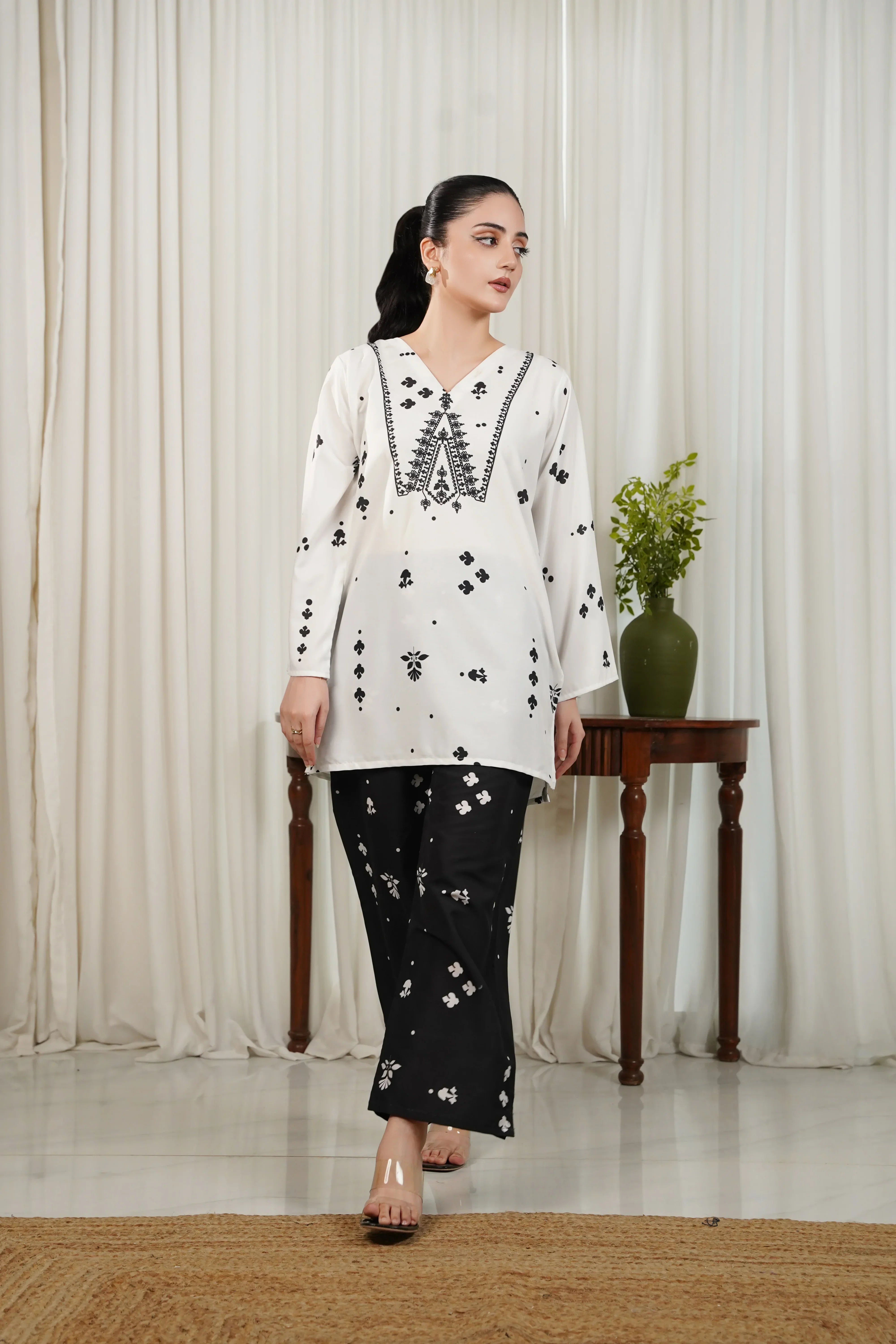 Dhaga Stitched 2 Piece Crepe Collection'2025-Zillah
