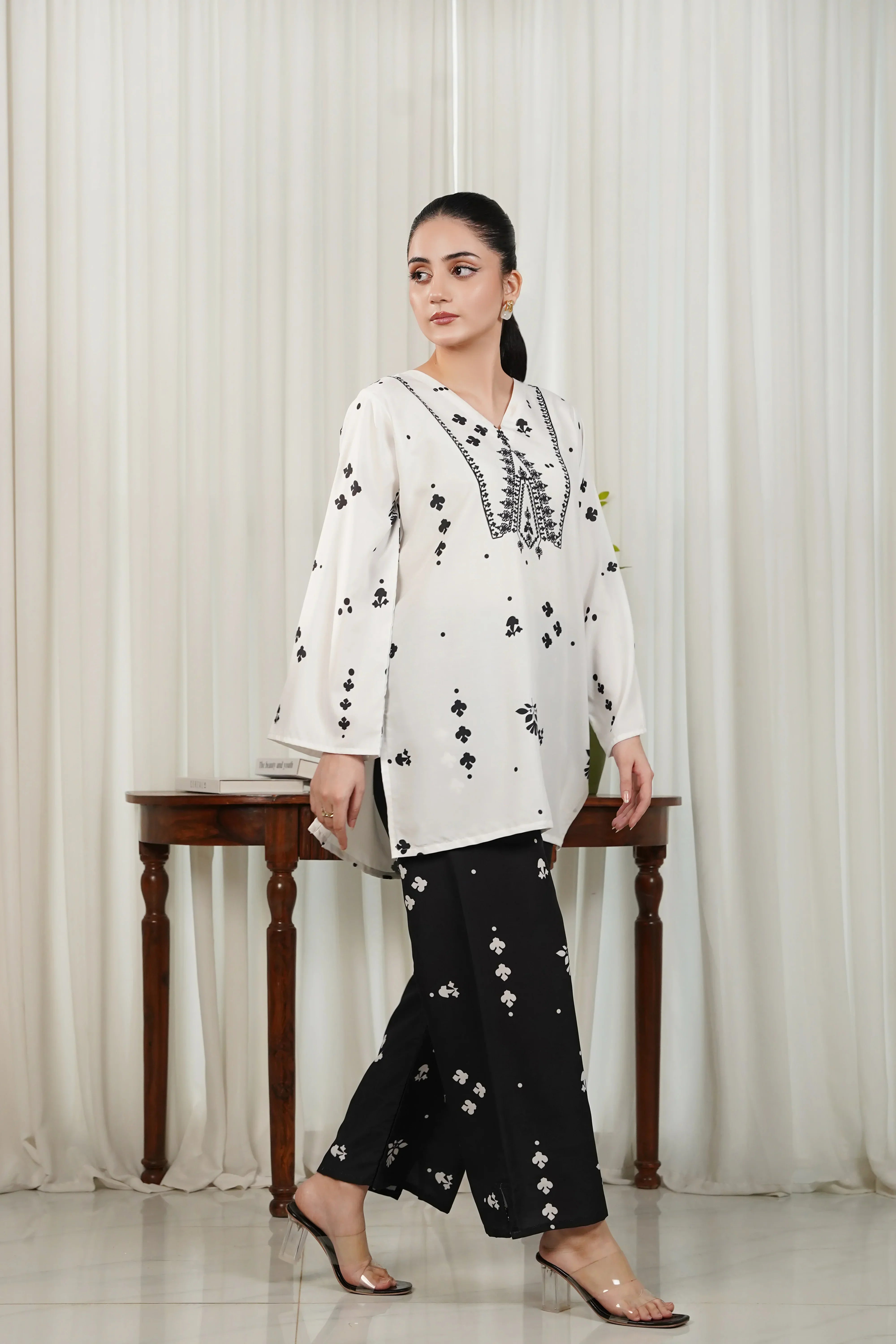 Dhaga Stitched 2 Piece Crepe Collection'2025-Zillah