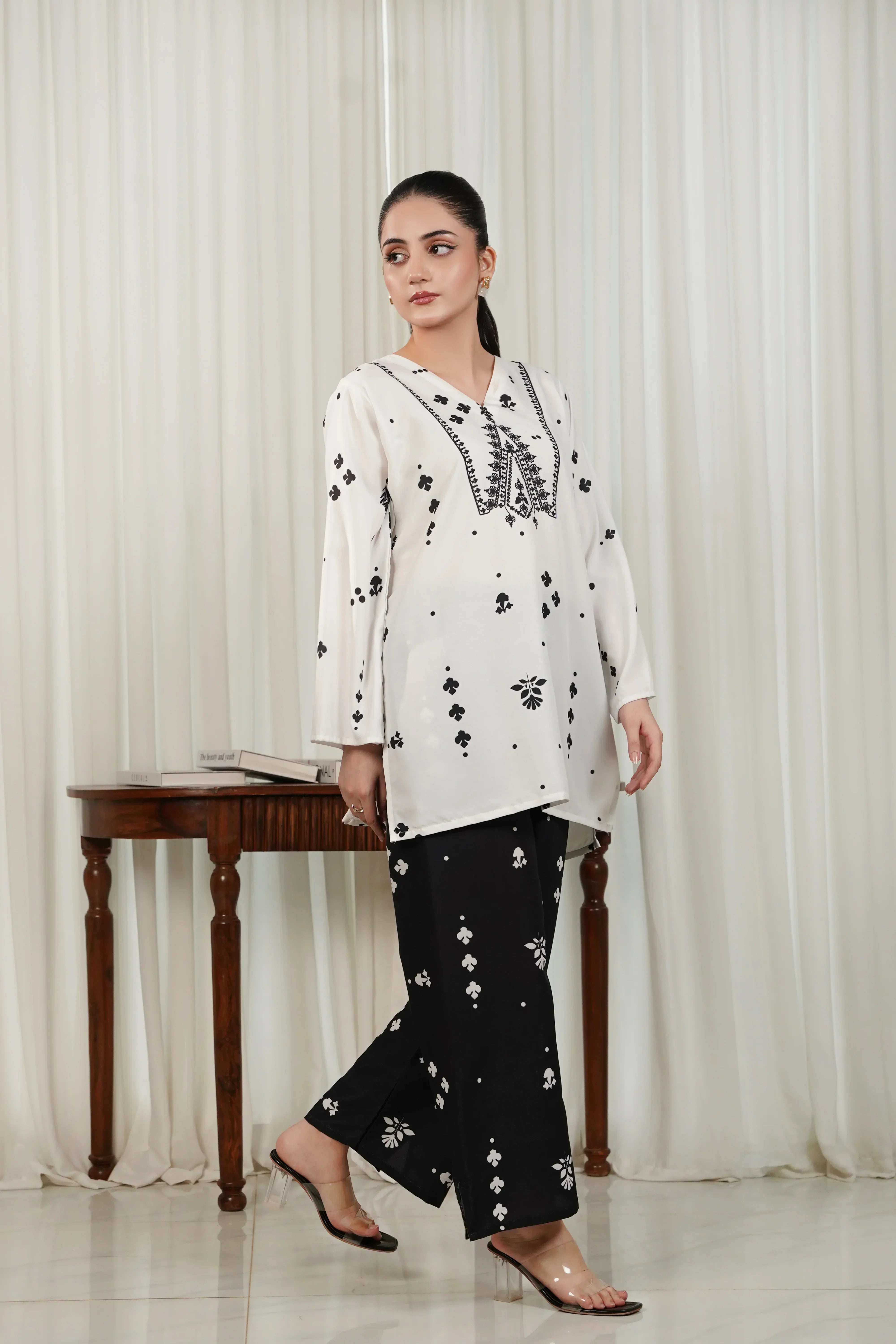 Dhaga Stitched 2 Piece Crepe Collection'2025-Zillah
