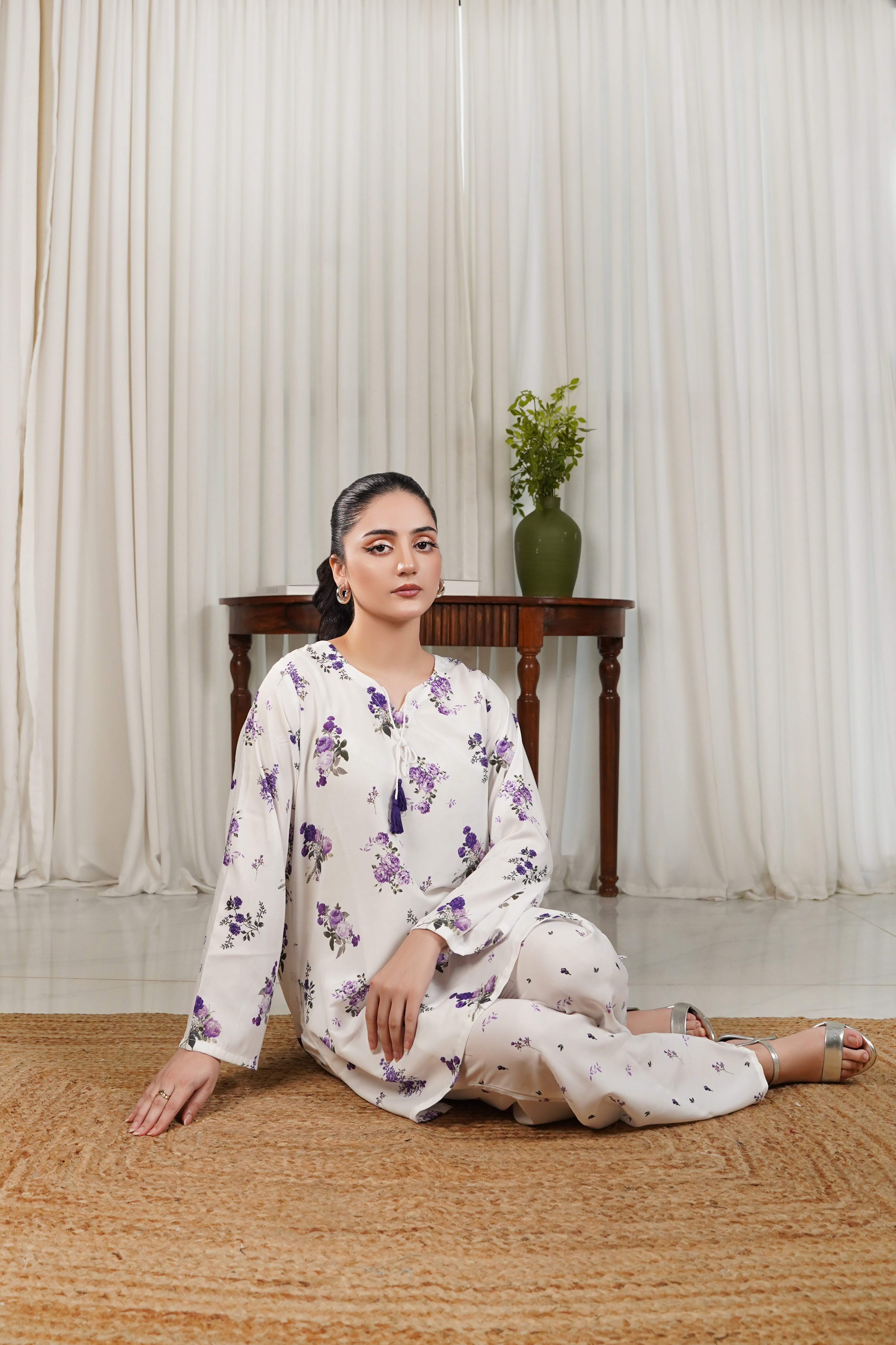 Dhaga Stitched 2 Piece Poly Cambric Collection'2025-Blaire