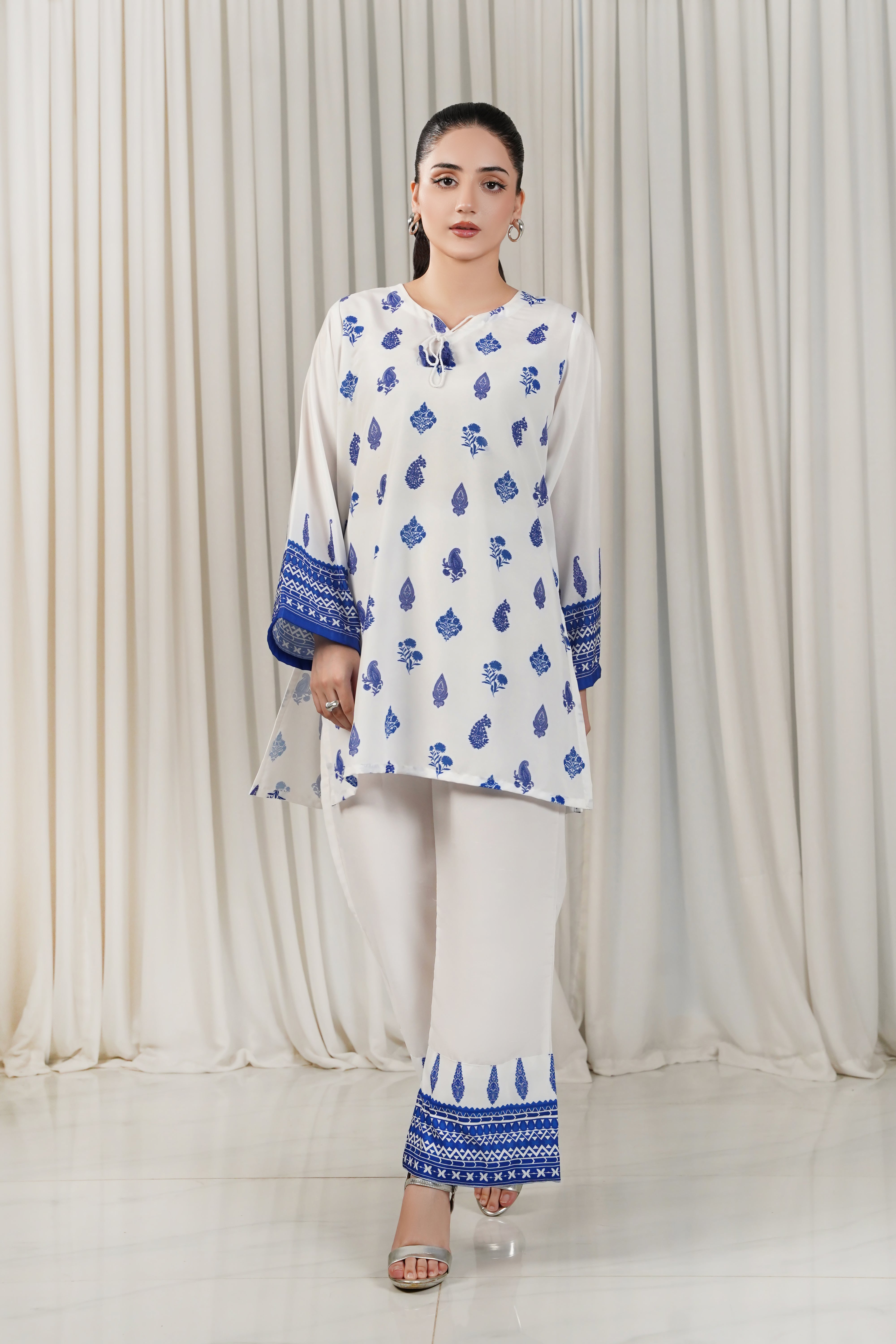 Dhaga Stitched 2 Piece Poly Cambric Collection'2025-Abigail