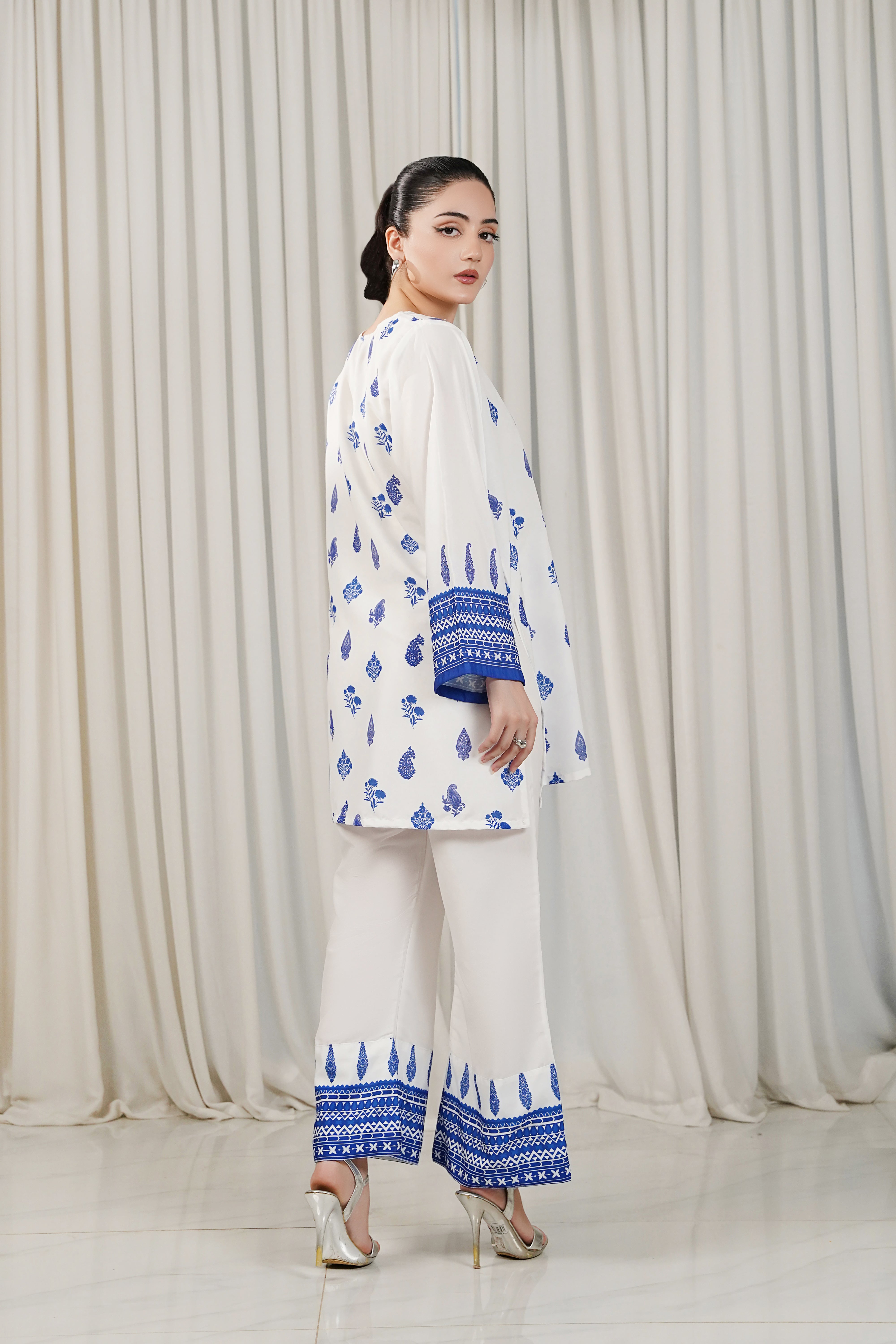 Dhaga Stitched 2 Piece Poly Cambric Collection'2025-Abigail