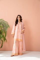 Tiraz Stitched 3 Piece Summer Suit-Ayra - 3pc