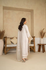 Tiraz Stitched 3 Piece Formals Suit-Nafees