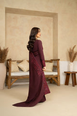 Tiraz Stitched 3 Piece Formals Suit-Noor-e-Jahan (Saree)