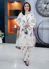 Uraan by Meerak 3 Piece Emb Lawn Suit-4