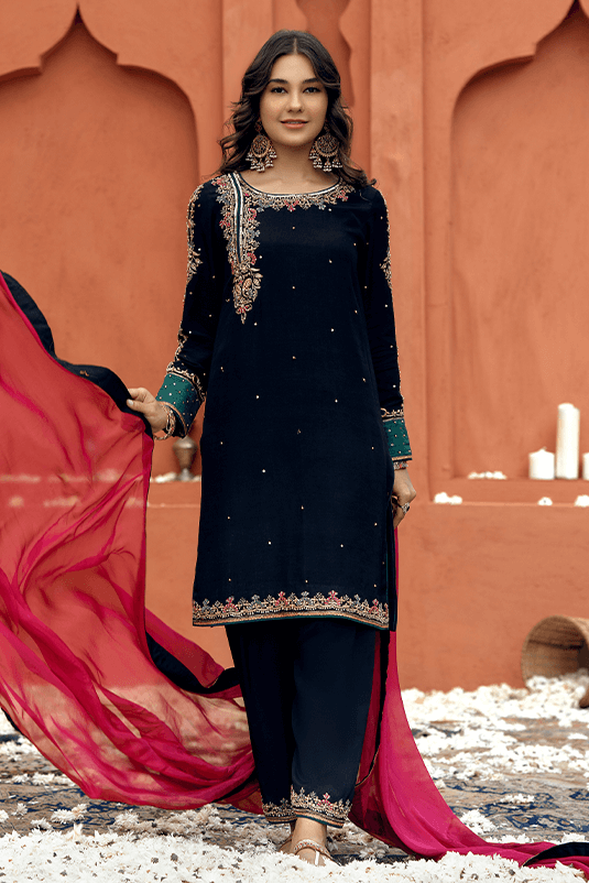 Bahara By Zaaviay Stitched Raat Ki Rani (Three Piece)