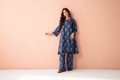 Tiraz Stitched 2 Piece Summer Suit-Sahiba - 2pc