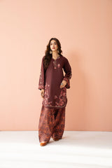 Tiraz Stitched 2 Piece Summer Suit-Selena - 2pc
