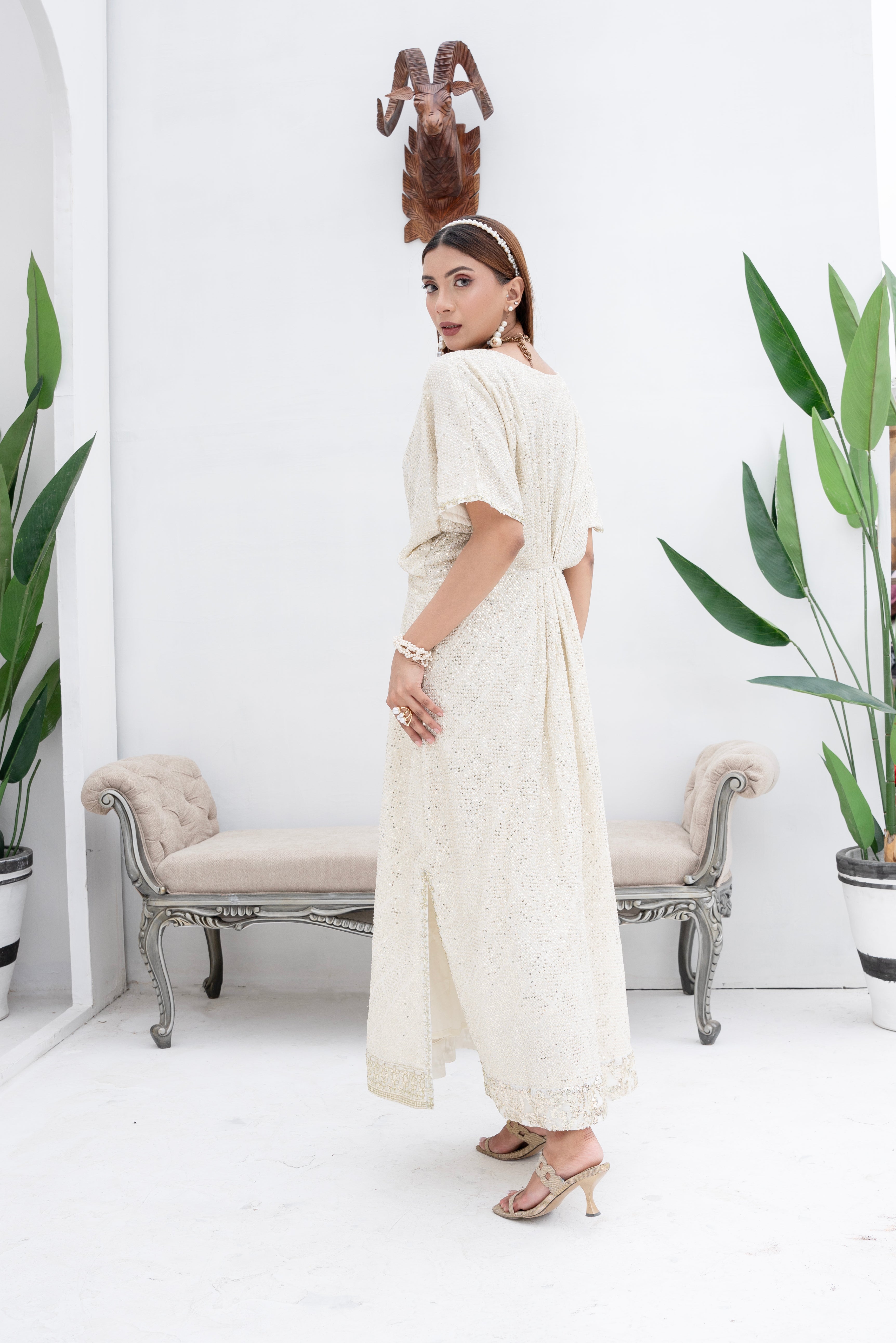 Manahils Stitched Formals Wa 03-Off White