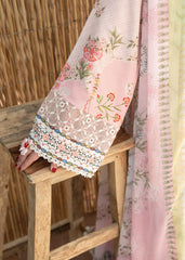 Cocktail By Sardinia Unstitched 3 Piece Summer Collection-PINK PUNCH