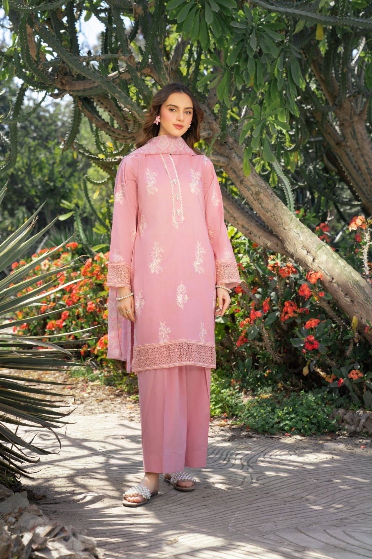 Serenity by Panache Apparel Stitched Collection-Dusty Pink