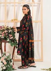 Meerak Stitched 3 Piece Blended Silk Suit-Zinia