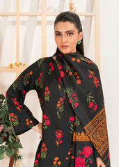 Meerak Stitched 3 Piece Blended Silk Suit-Zinia
