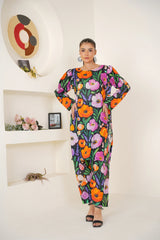 Qurb Unstitched 2 Piece Summer Collection'2025-Floral Rush