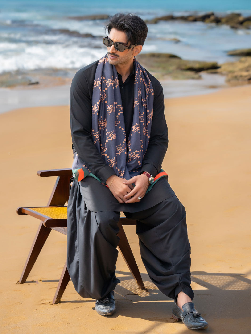 Tng By Md Men Stole Collection-Tng-Logo-Stole 002 (Men)