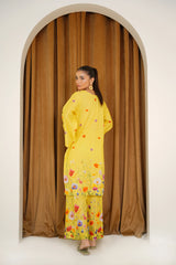 Qurb Stitched 2 Piece Summer Collection'2025-Botanic Calm