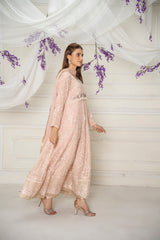 Manahils Stitched Nd-6-Peach