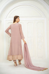 Manahils Stitched Formals Kurti 123-Lilac