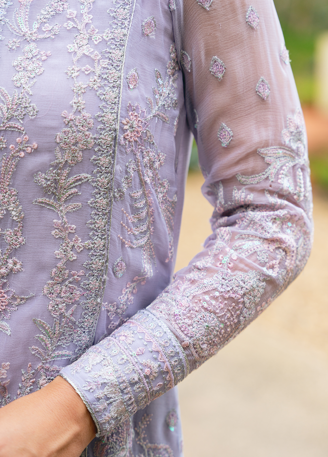 Gulaal Stitched 3 Piece Luxury Emb Pret Collection'2025-Ariya (GL-EP-2024-19)