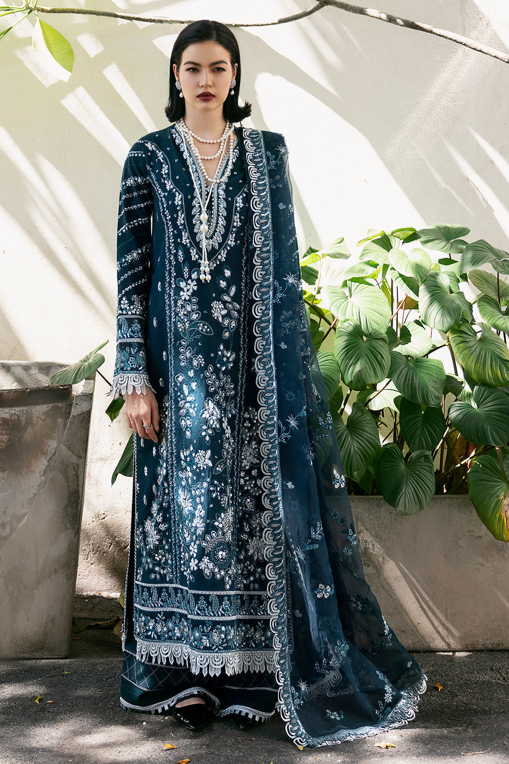 Fleurie By Meeral Unstitched 3 Piece Formals Collection'2025-Belle