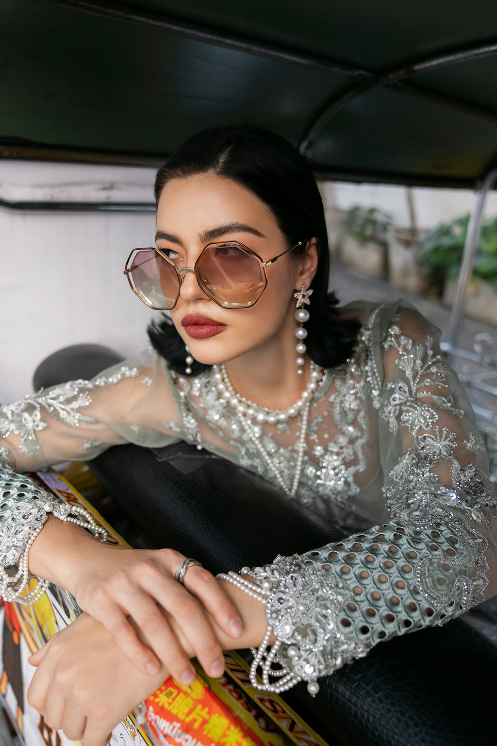 Fleurie By Meeral Unstitched 3 Piece Formals Collection'2025-Anya