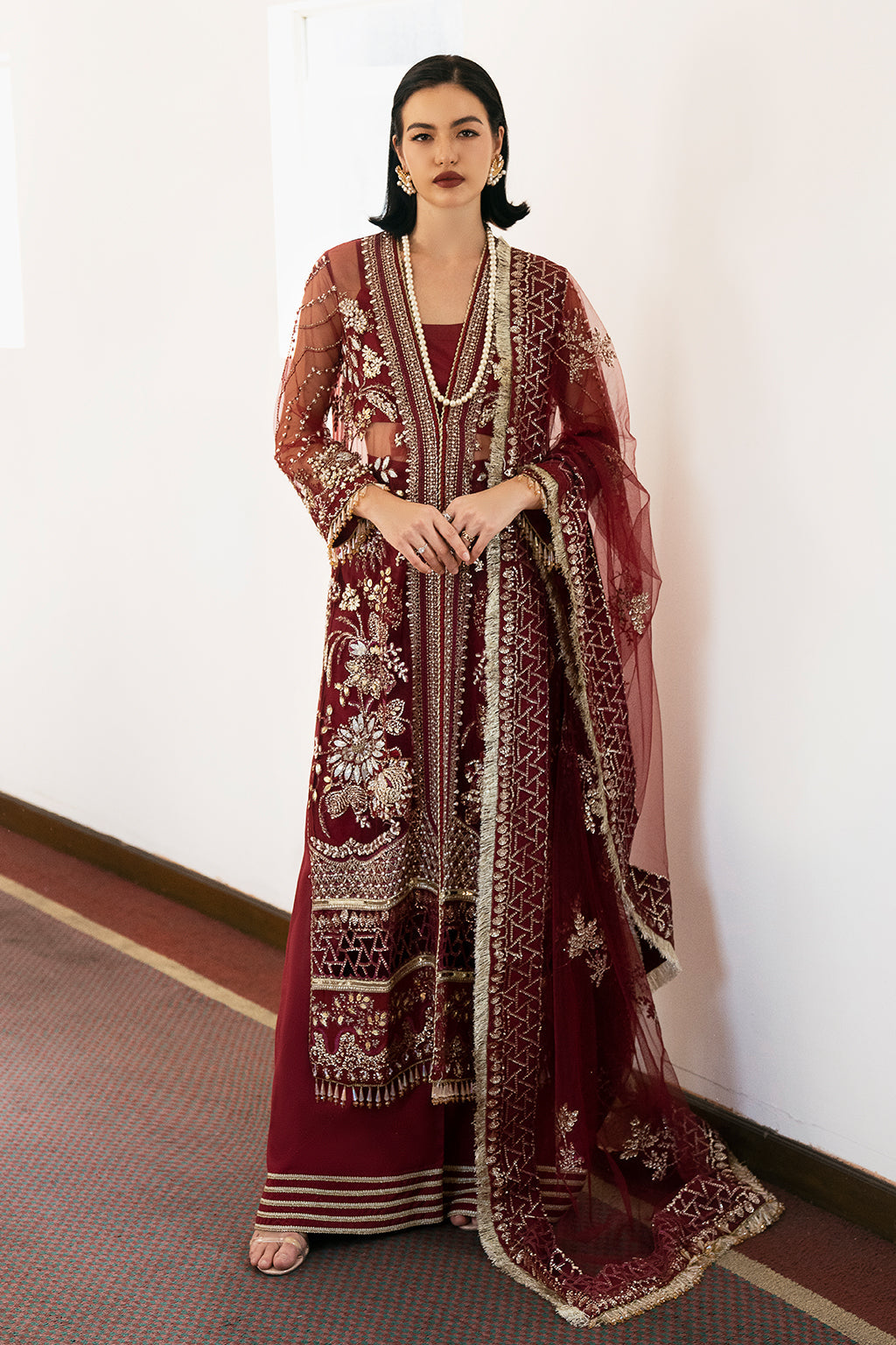 Fleurie By Meeral Unstitched 3 Piece Formals Collection'2025-Arya