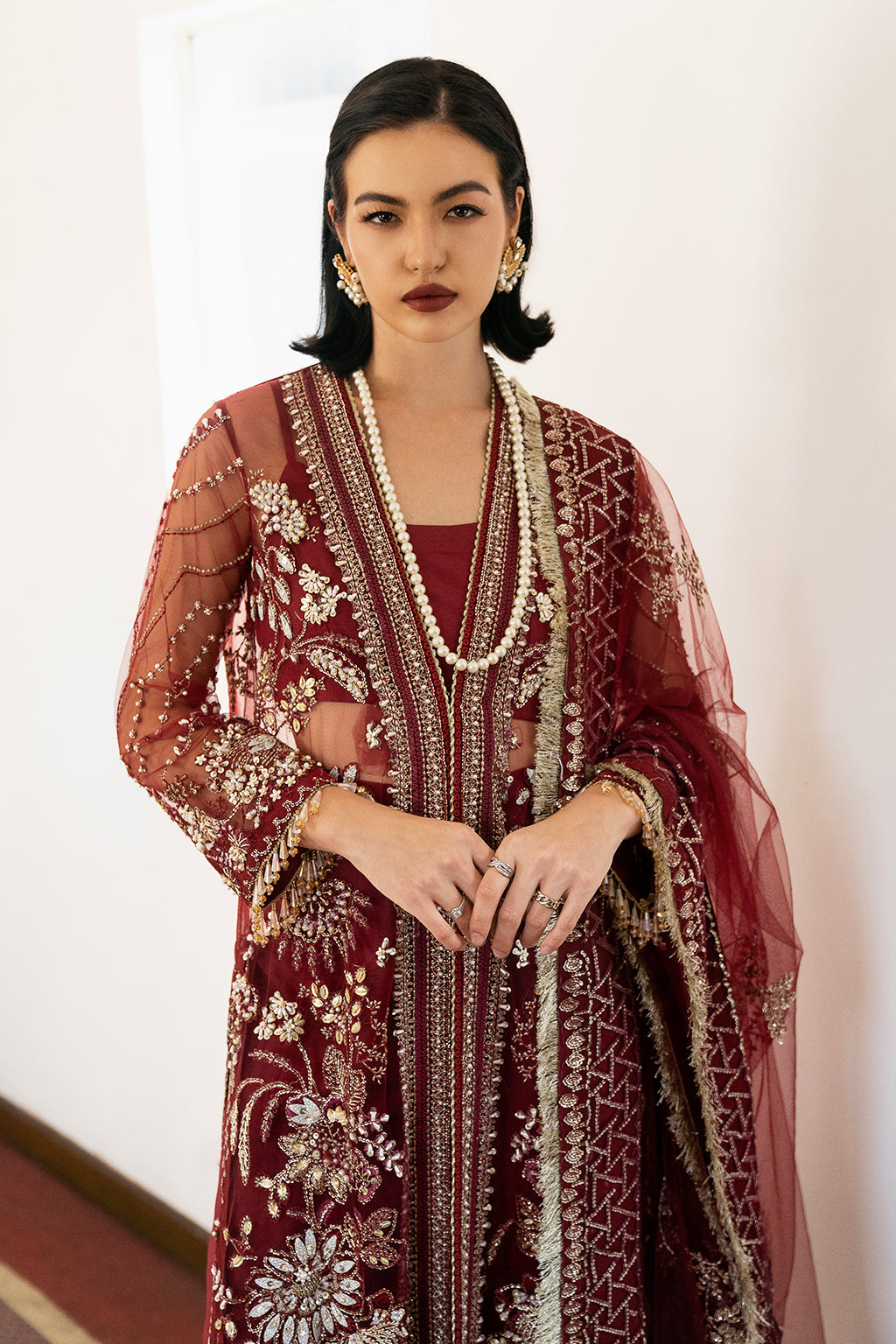 Fleurie By Meeral Unstitched 3 Piece Formals Collection'2025-Arya