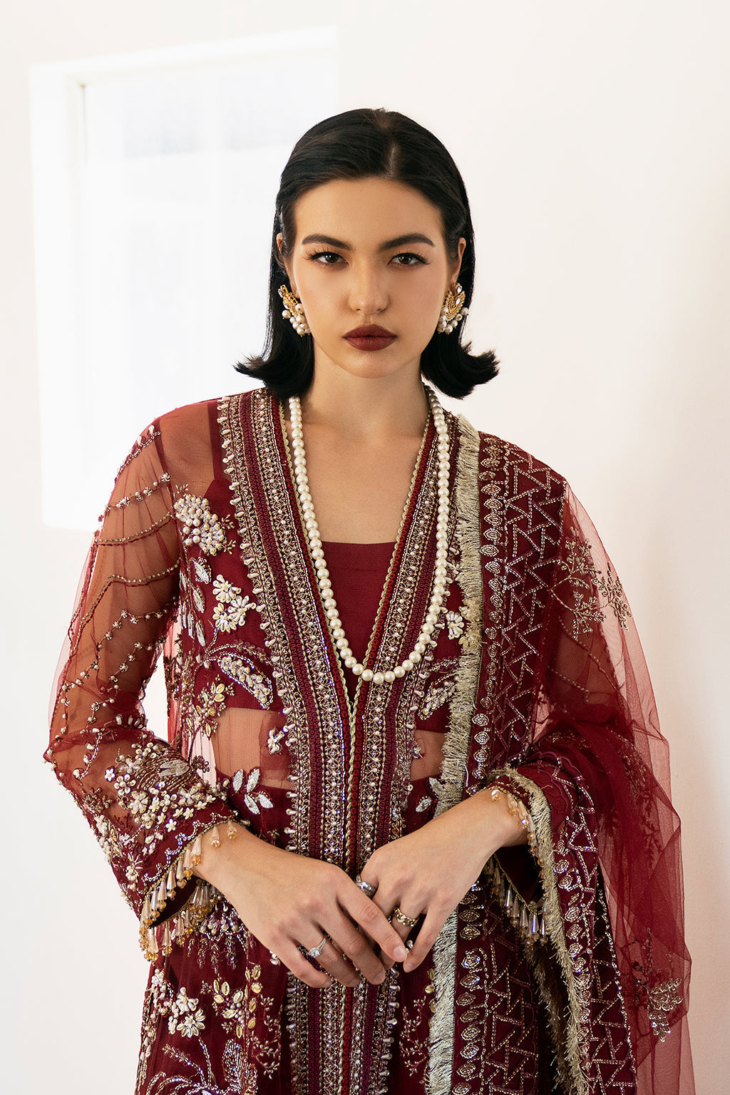 Fleurie By Meeral Unstitched 3 Piece Formals Collection'2025-Arya