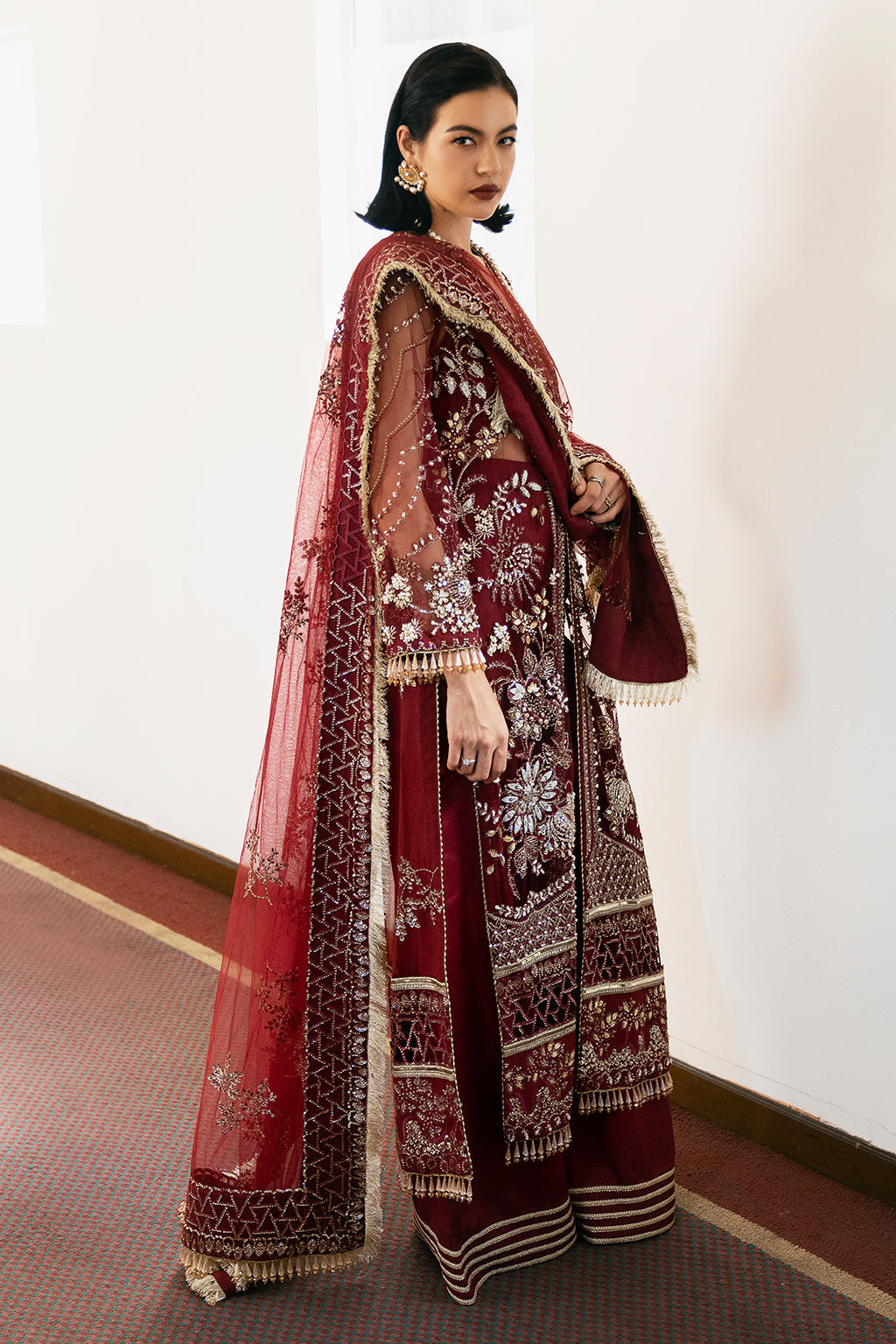Fleurie By Meeral Unstitched 3 Piece Formals Collection'2025-Arya