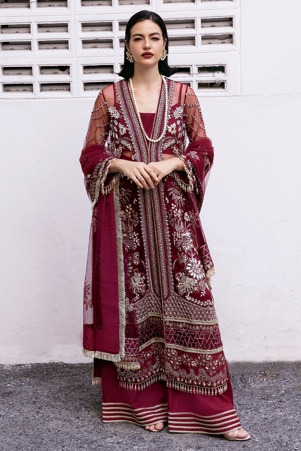 Fleurie By Meeral Unstitched 3 Piece Formals Collection'2025-Arya
