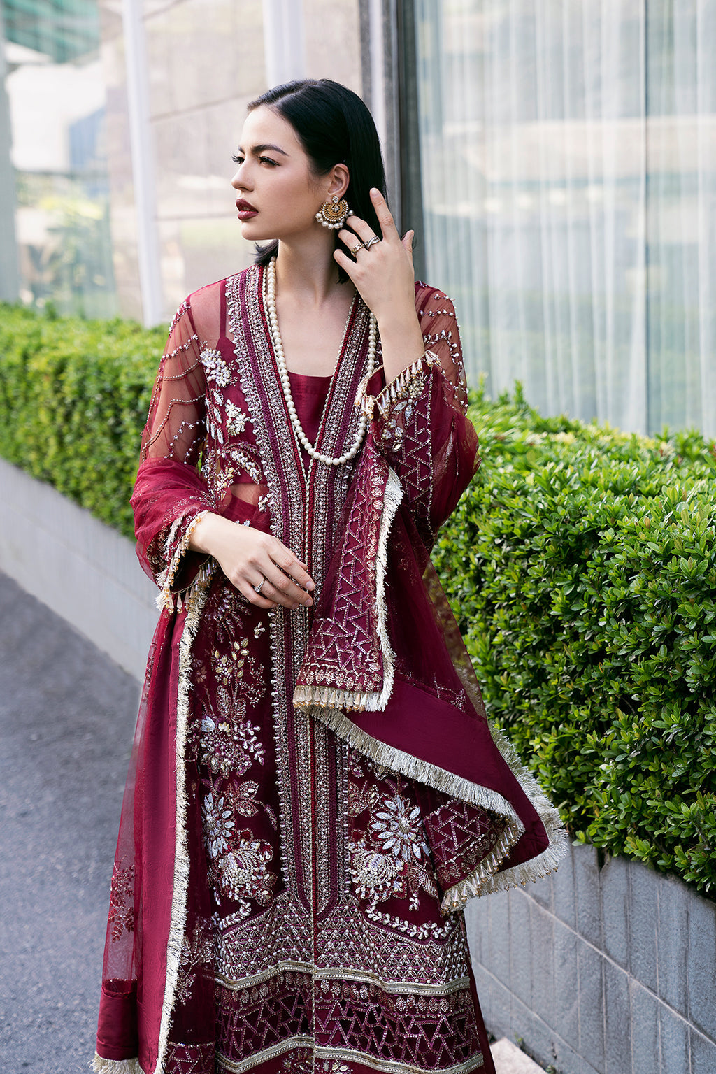 Fleurie By Meeral Unstitched 3 Piece Formals Collection'2025-Arya