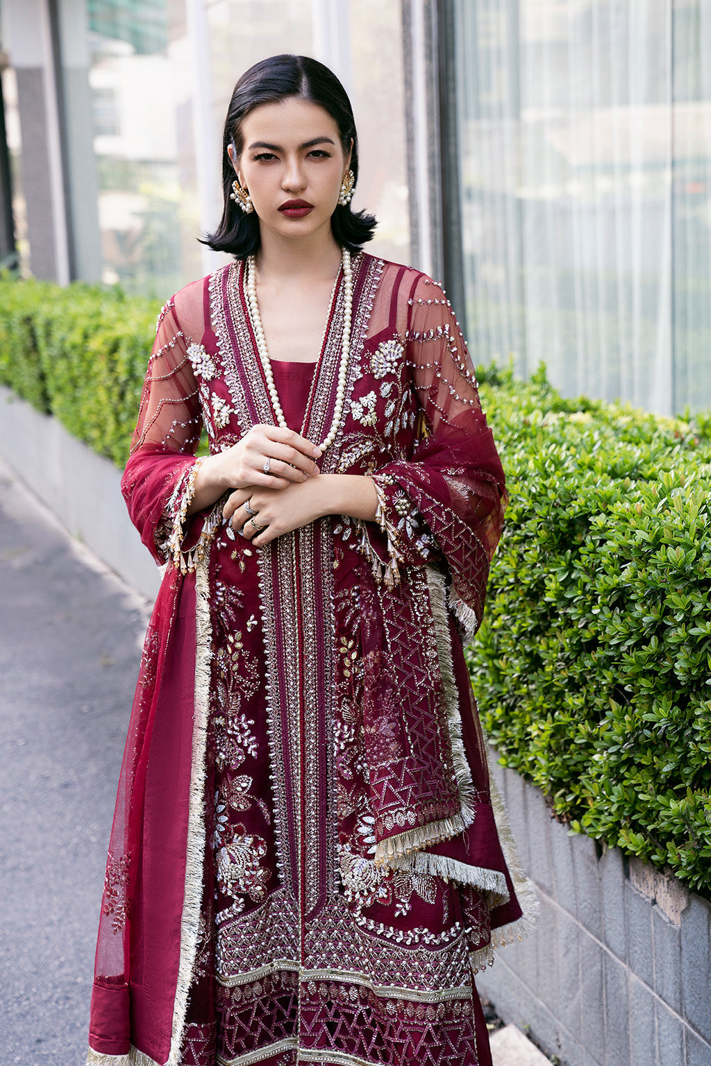 Fleurie By Meeral Unstitched 3 Piece Formals Collection'2025-Arya