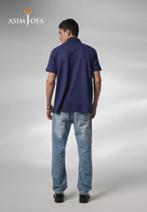 Western Urban Edit By Asim Jofa T-Shirt Suit-AJMPO-05