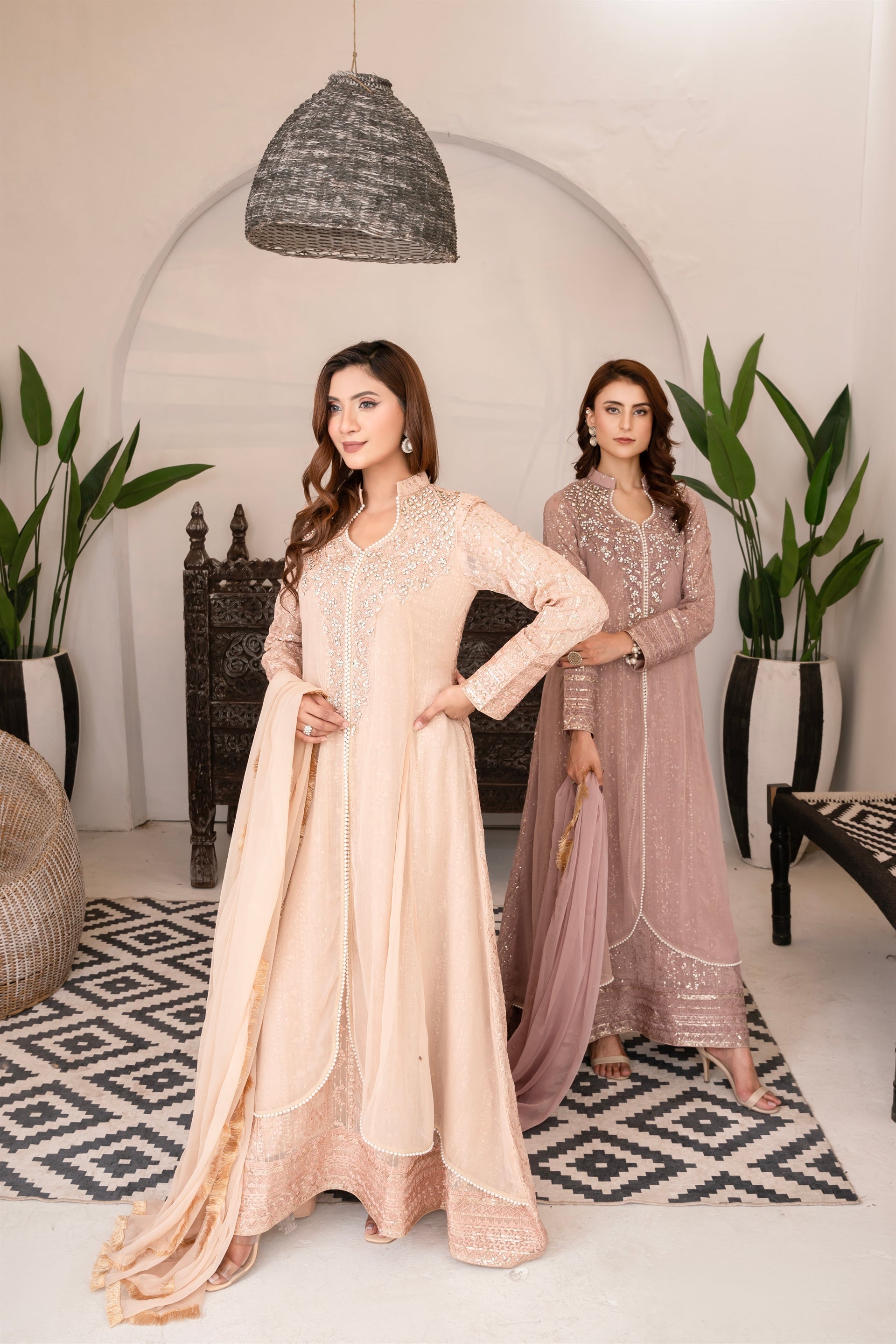 Manahils Stitched Formals Sw 04-Lilac