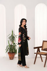 Feathers Unstitched Winter Arrivals Suit-DROVEN-FT550