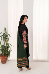Feathers Unstitched Winter Arrivals Suit-DROVEN-FT550