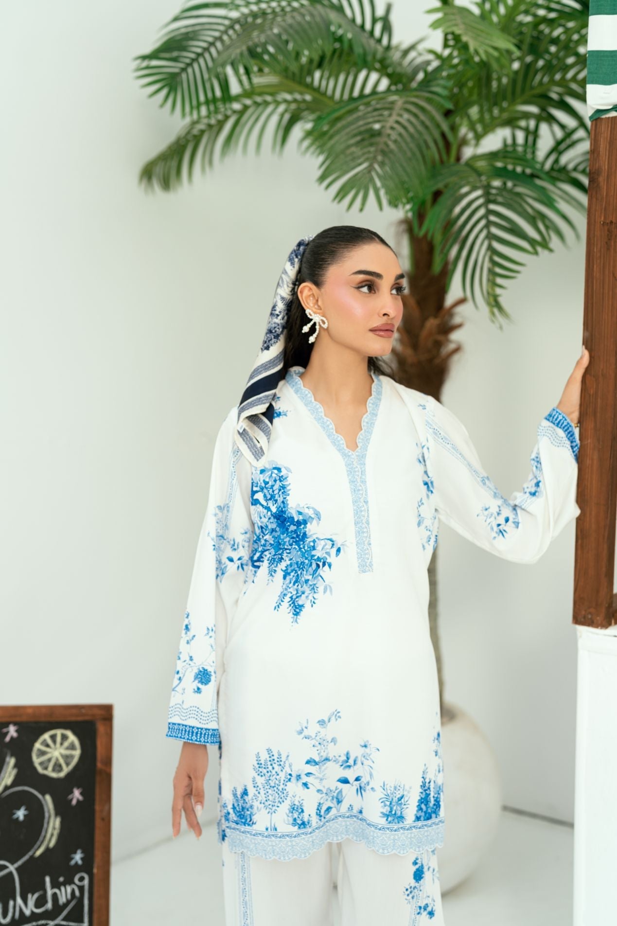Raha By Amal Stitched Co Ords Cambric Vol-01 Collection'2025-Amelia