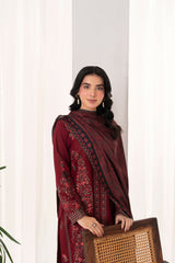 Feathers Unstitched Winter Arrivals Suit-VELFROST-FT549