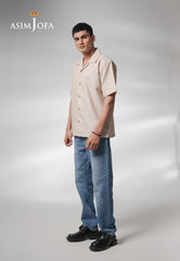 Western Urban Edit By Asim Jofa Casual Shirt Suit-AJMCS-04