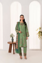 Feathers Unstitched Winter Arrivals Suit-FROSTEN-FT546