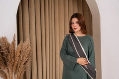 Feathers Unstitched Winter Arrivals Suit-ZYRELLE-FT594