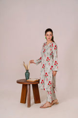 Feathers Unstitched Winter Arrivals Suit-SYNEL-FT606