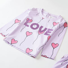 Kjunction Girls Printed Full Sleeve Suit