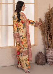 Meerak Stitched 3 Piece Khaddar Suit-D-201